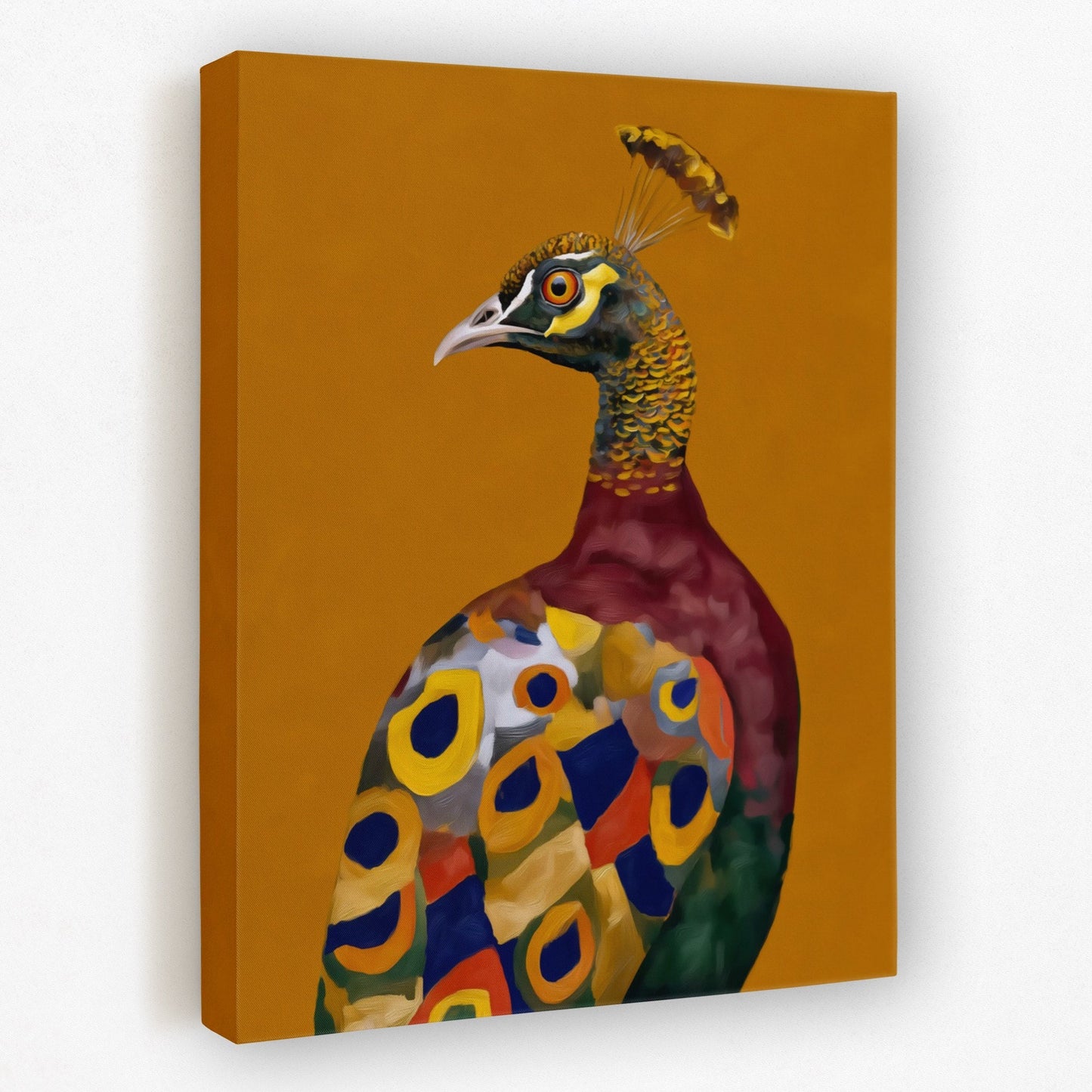 Peacock Autumn Splendor - Luxury Wall Art