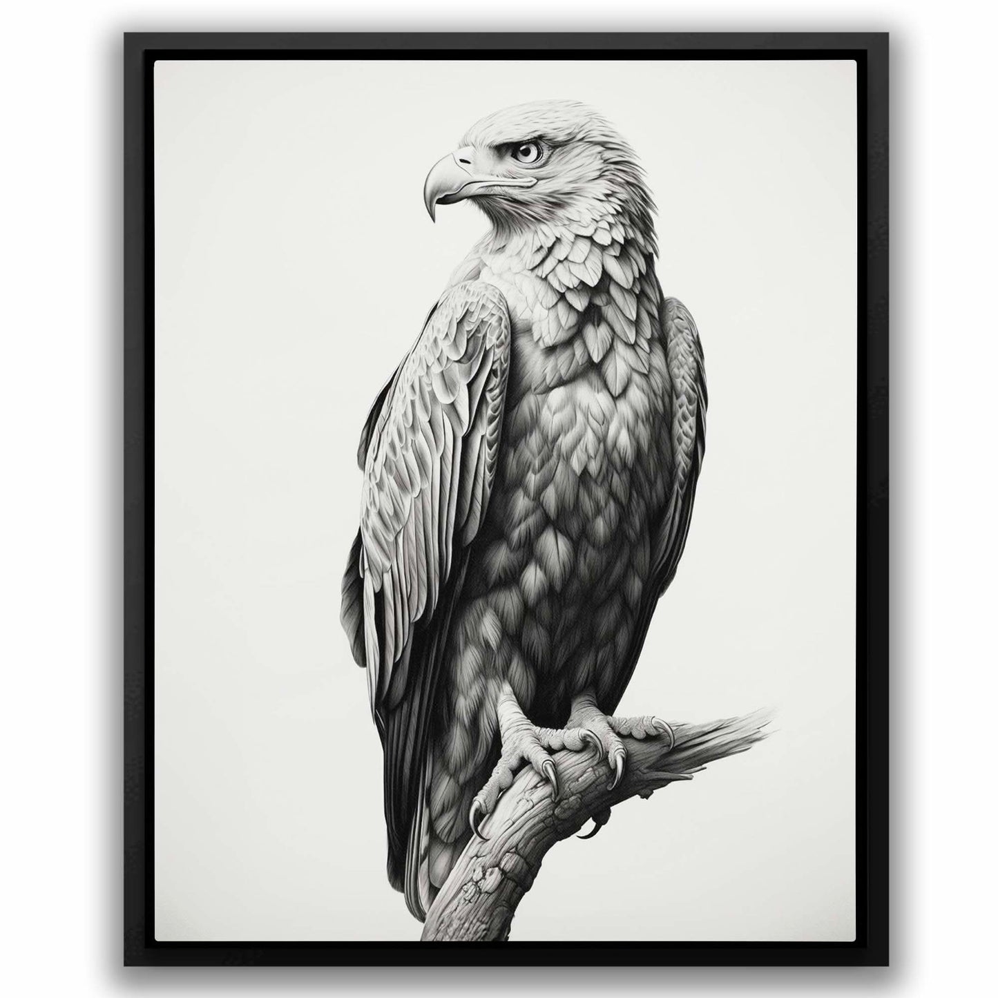 Pencil Bald Eagle - Bird Art