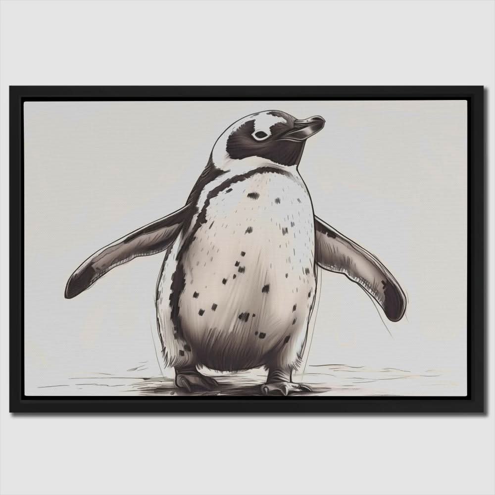 Penguin Waddle - Wall Art for Kids Room