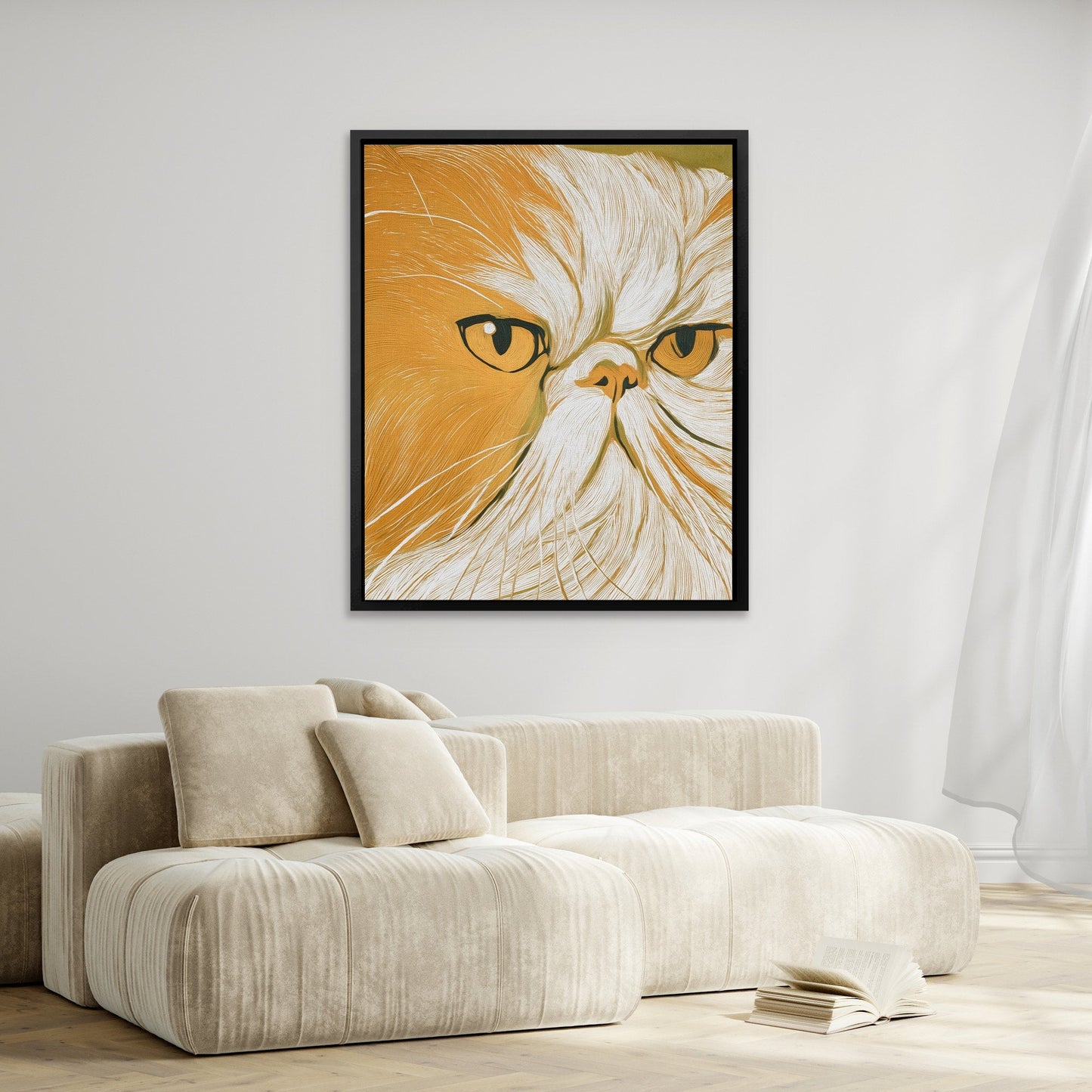 Persian Amber Oracle - Luxury Wall Art