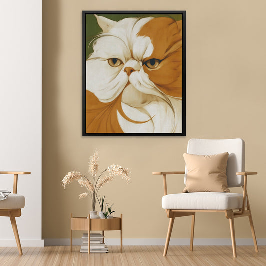 Persian Cream Portrait - Luxury Wall Art