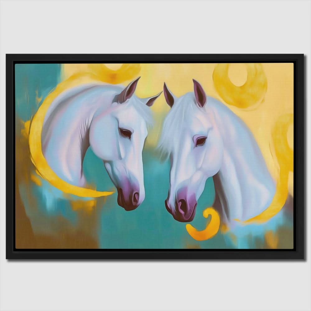 Phantom Pair - Horse Art for Bedroom