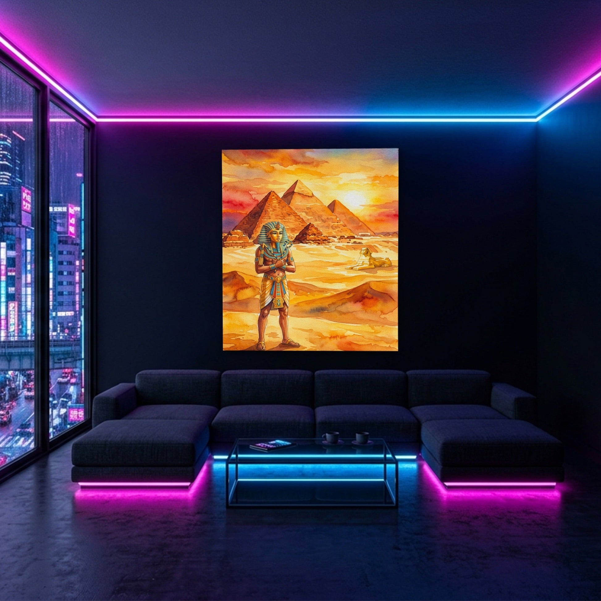 Pharaoh Golden Sunset