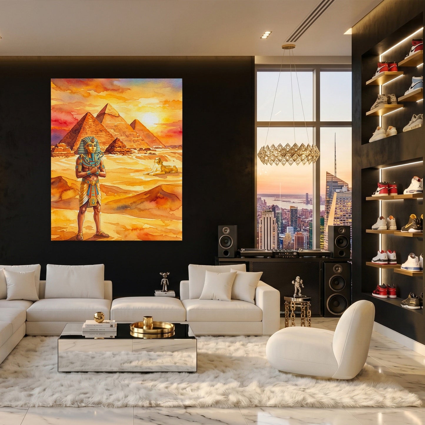 Pharaoh Golden Sunset
