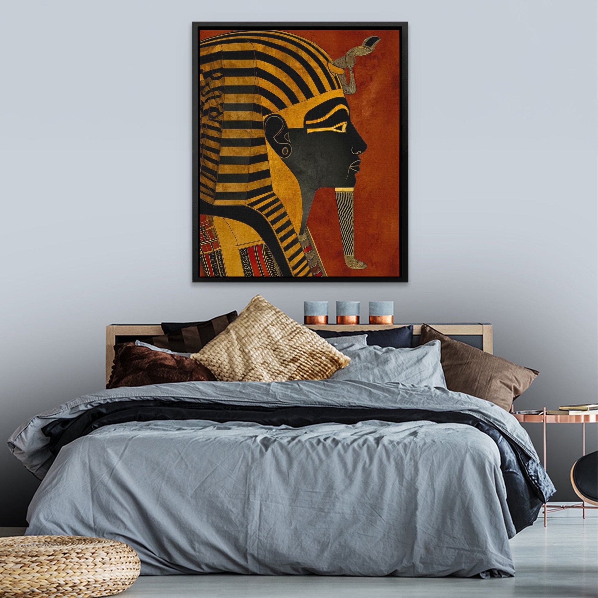Pharaoh's Ancient Glory - Luxury Wall Art