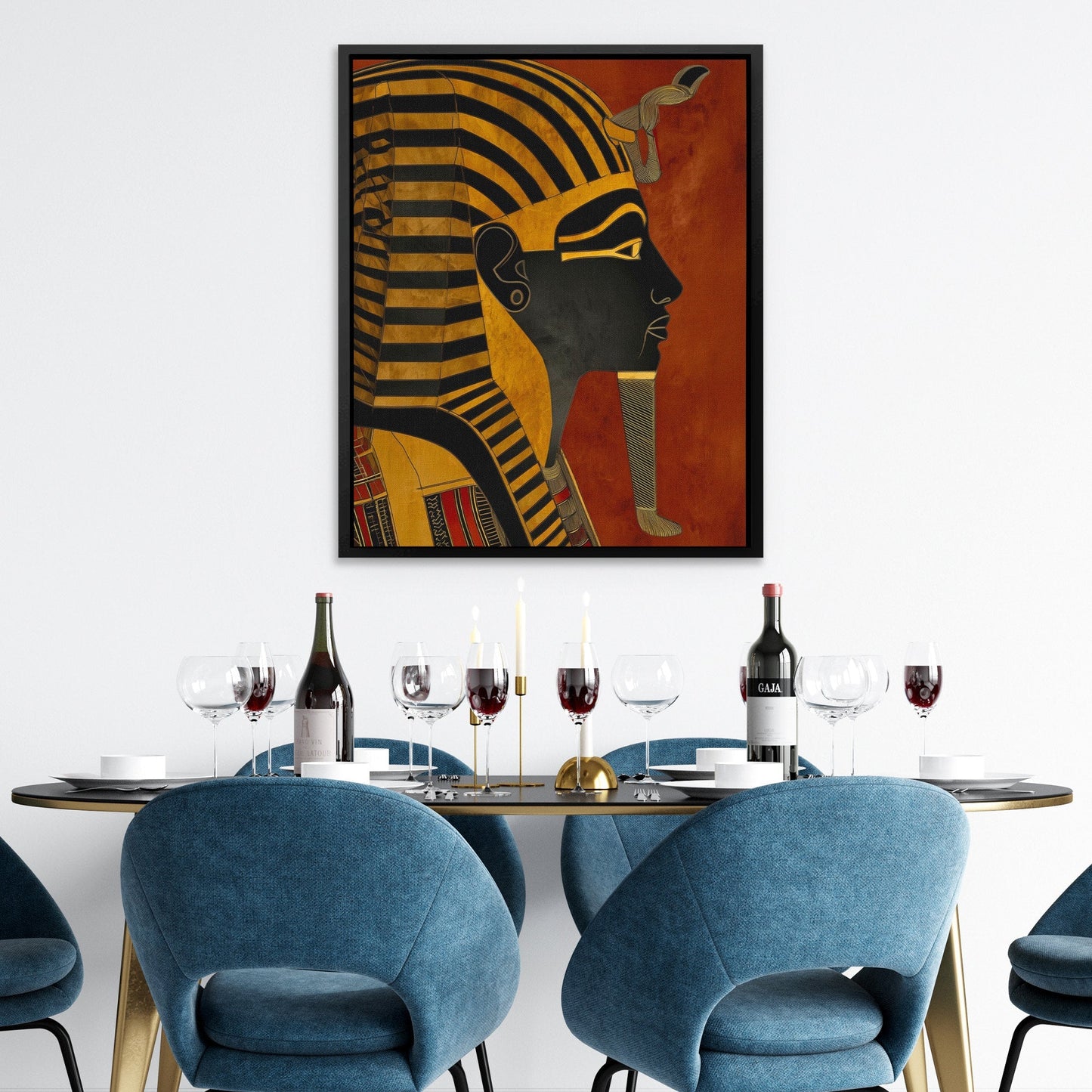 Pharaoh's Ancient Glory - Luxury Wall Art