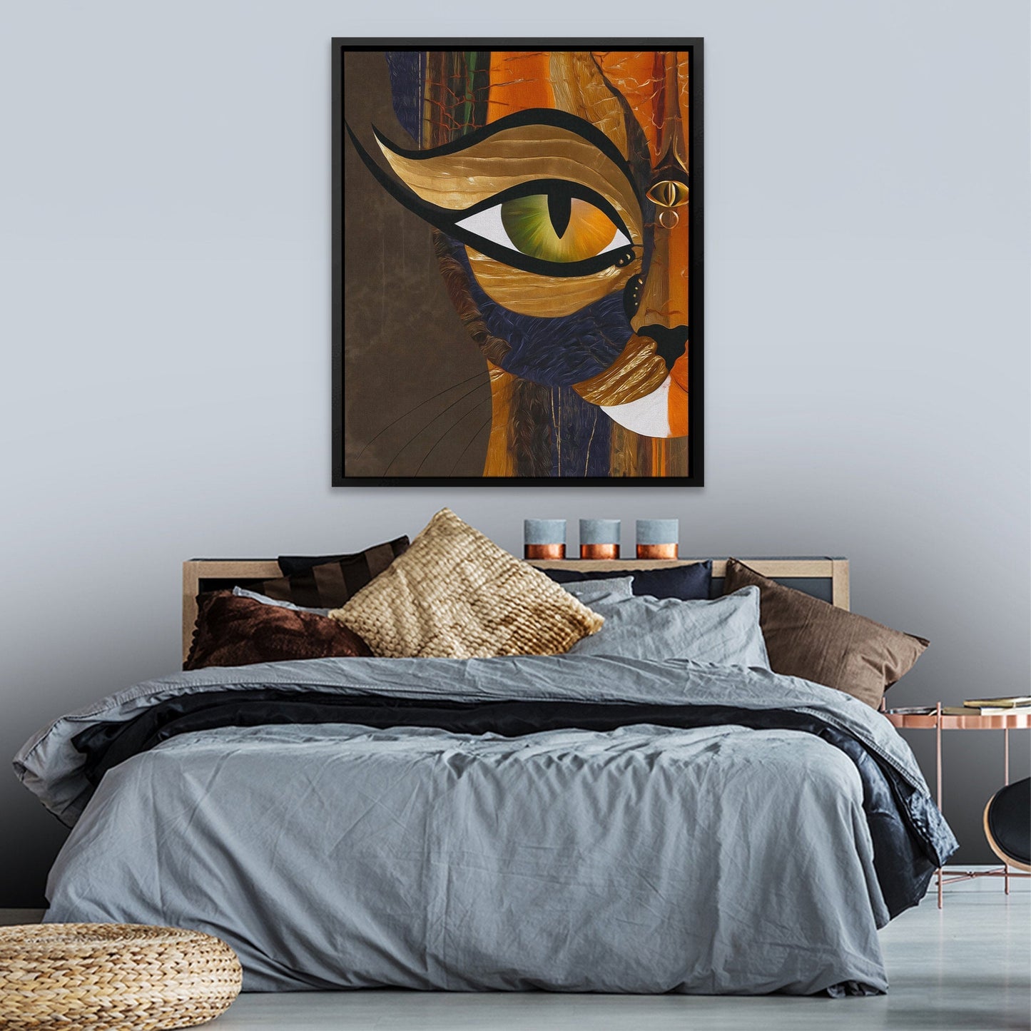 Pharaoh's Desert Eye - Luxury Wall Art