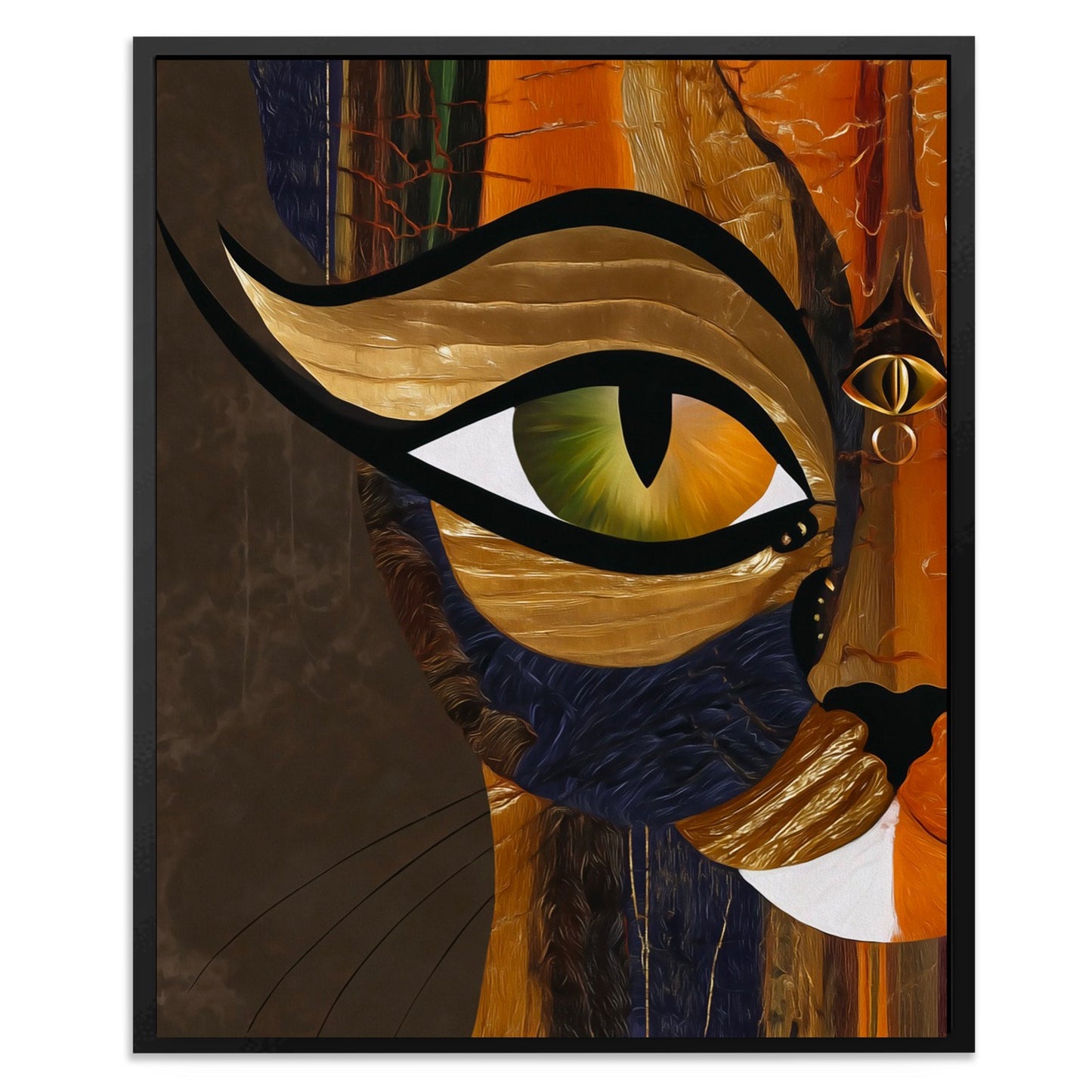 Pharaoh's Desert Eye - Luxury Wall Art