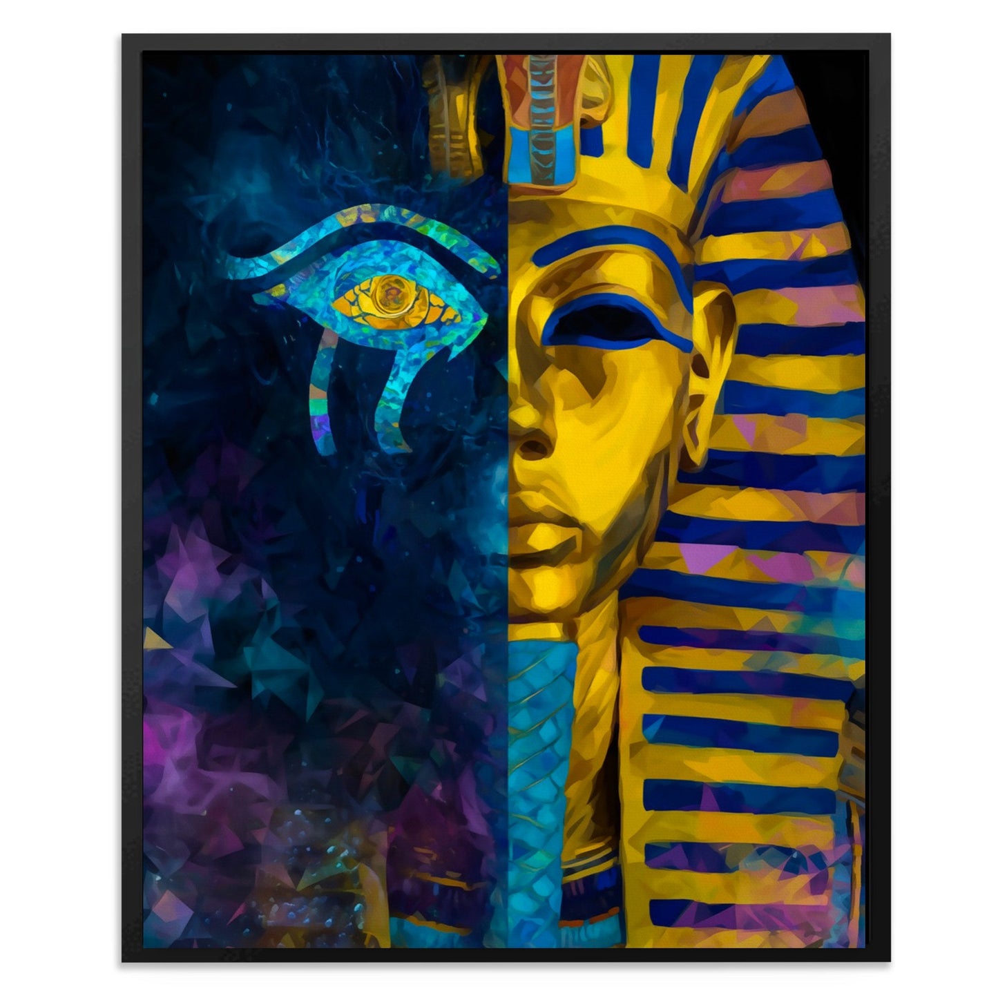 Pharaoh's Fractured Legacy - Luxury Wall Art