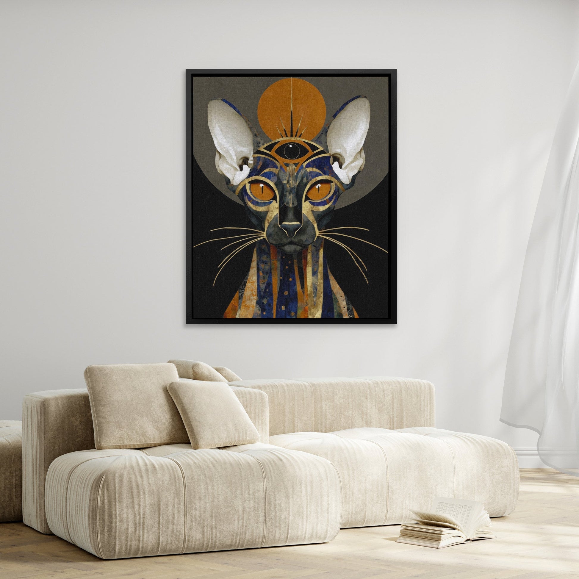 Pharaoh's Third Eye - Luxury Wall Art