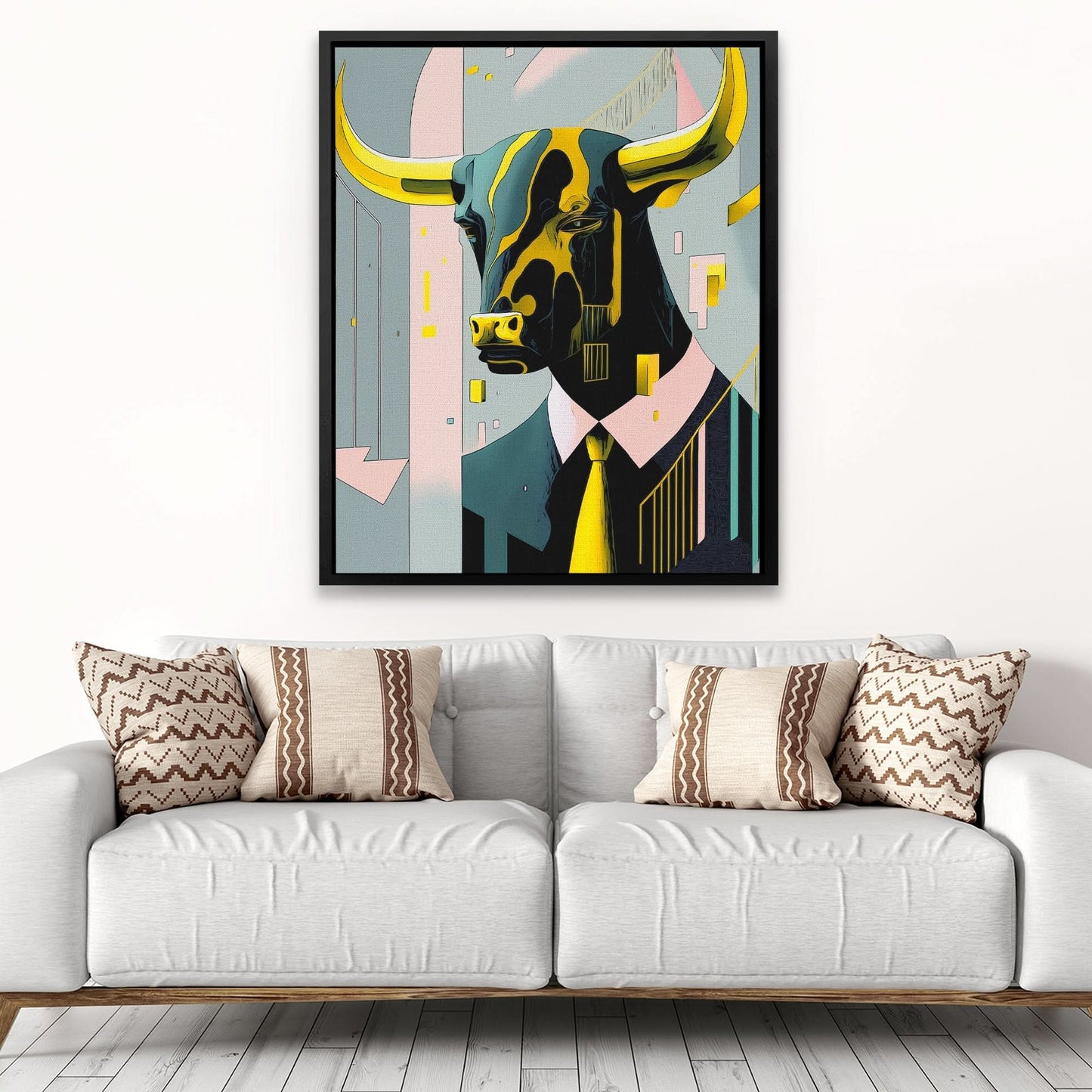 Pink Collar Affair - Luxury Wall Art