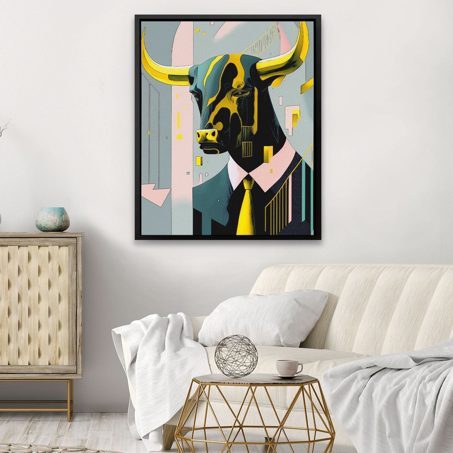 Pink Collar Affair - Luxury Wall Art