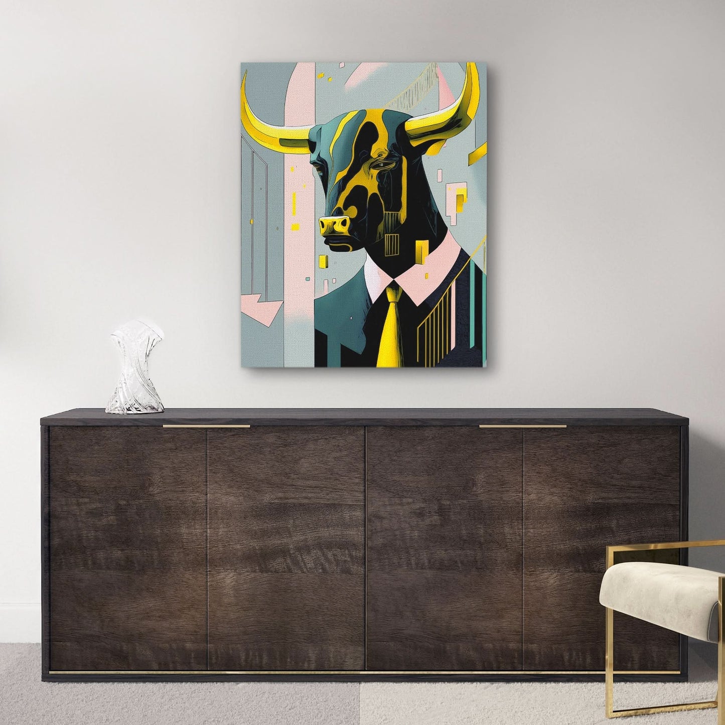 Pink Collar Affair - Luxury Wall Art