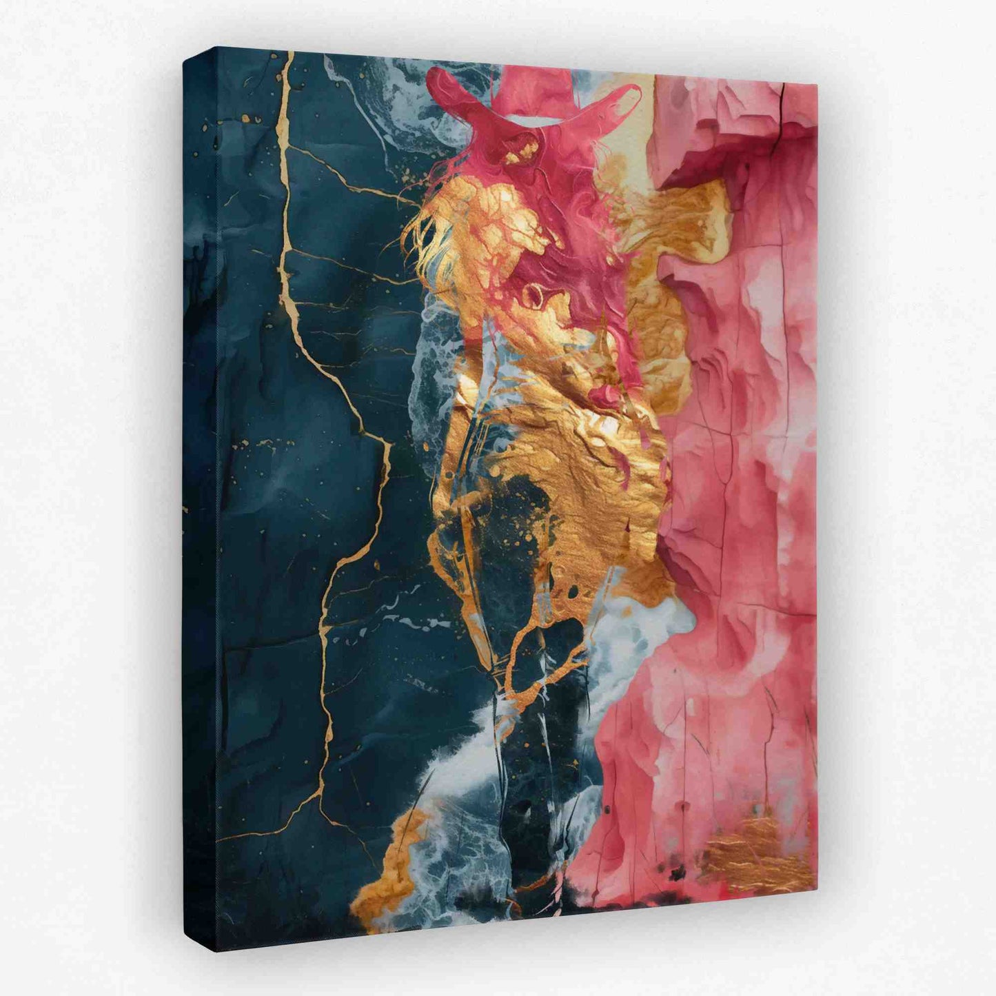 Pink Cowgirl - Brendan Canvas Wall Art