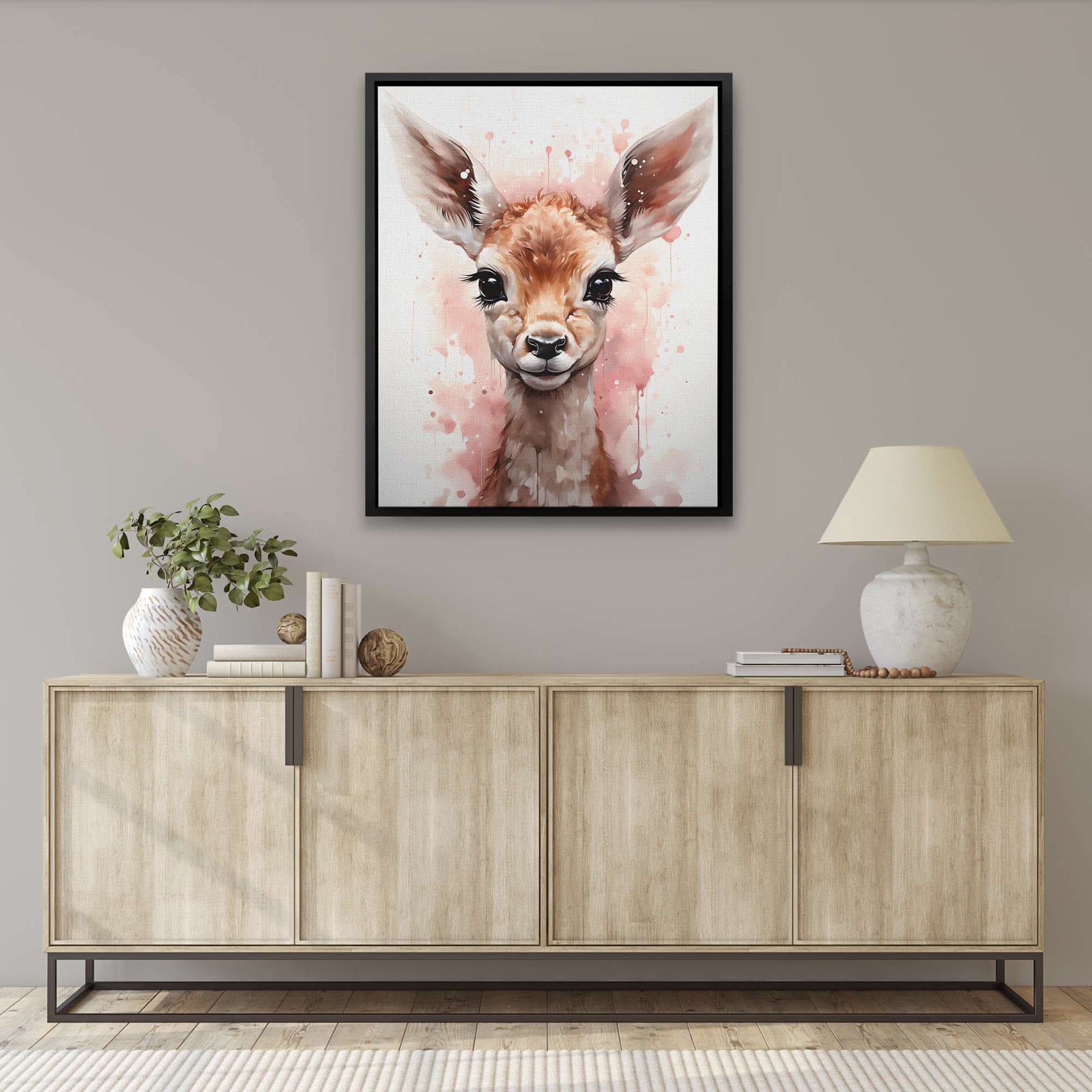 Pink Prancer - Luxury Wall Art