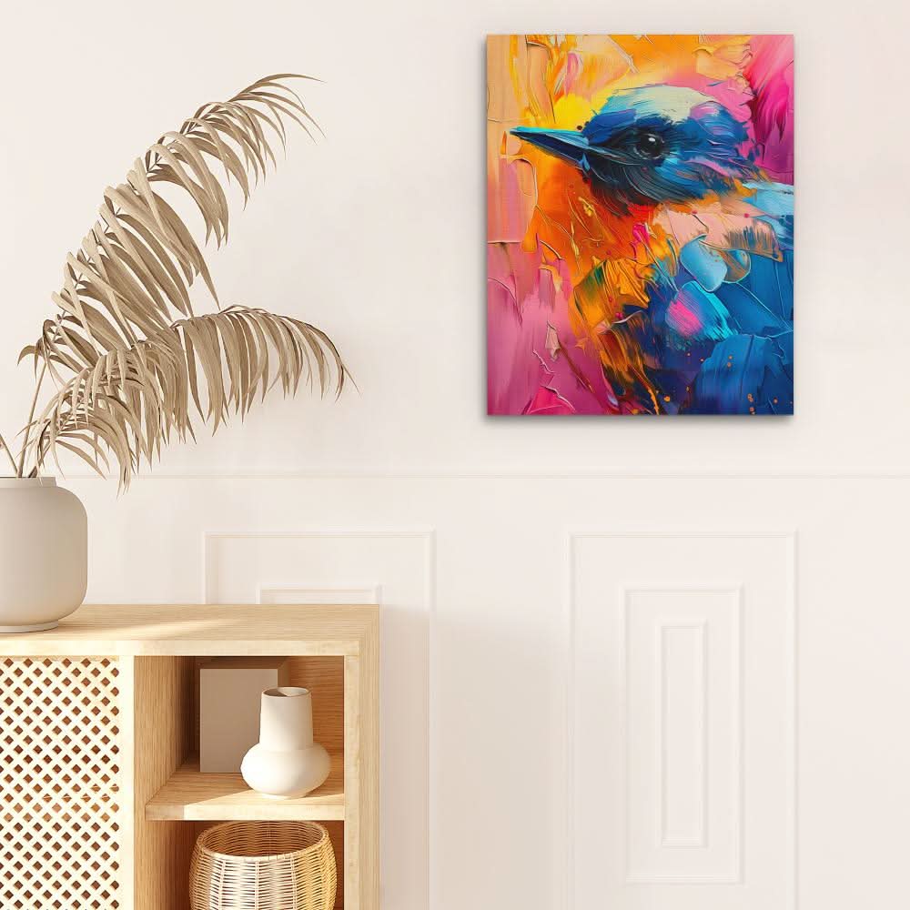 Pink Promise - Large Abstract Canvas Print