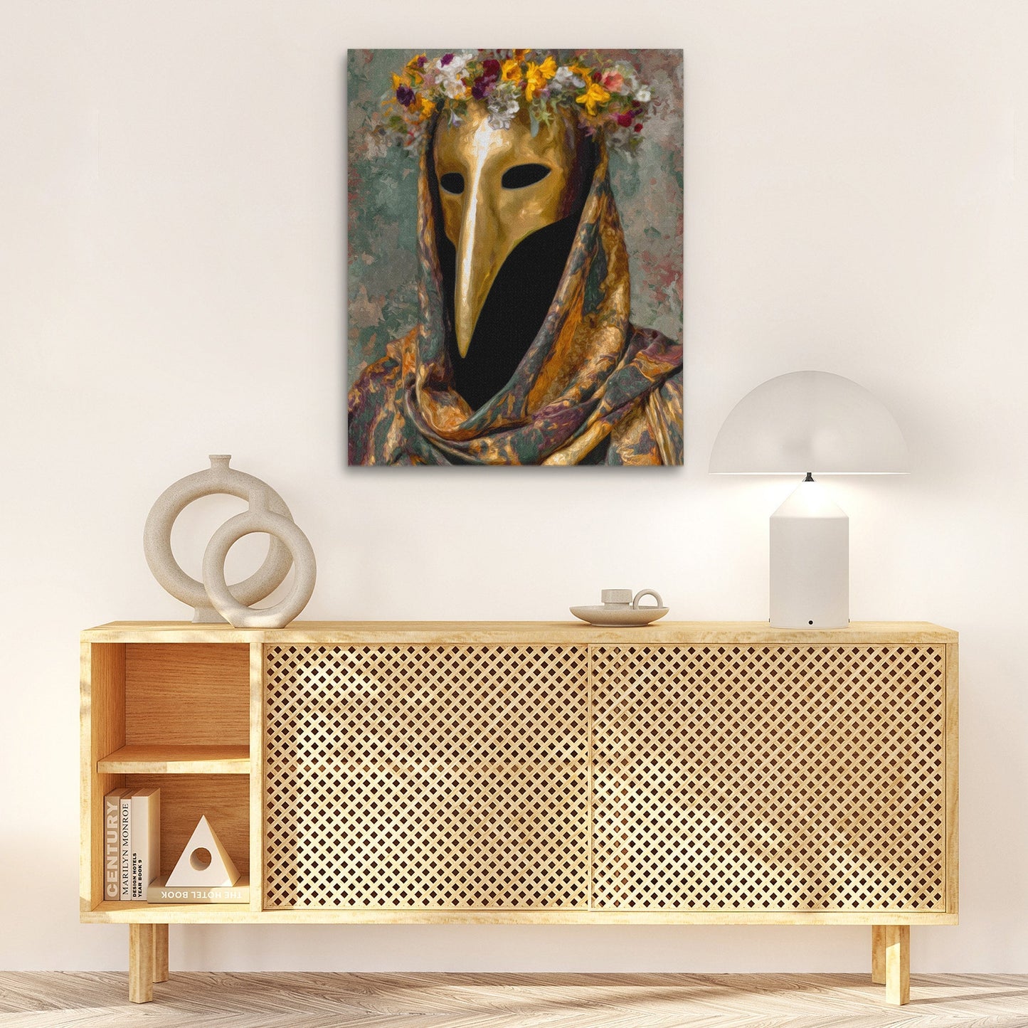Plague Doctor's Crown - Luxury Wall Art