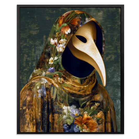 Plague Doctor's Garden - Luxury Wall Art