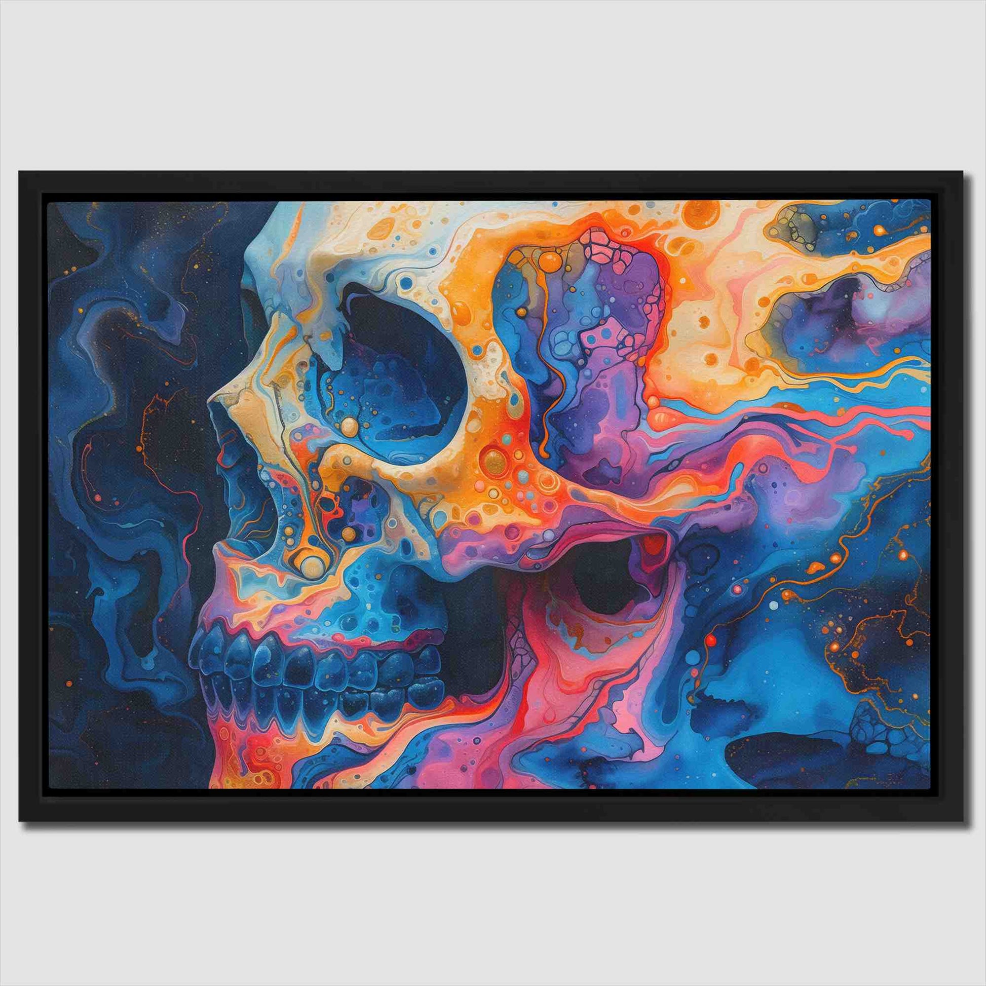 Plasma Skull - Macabre Art