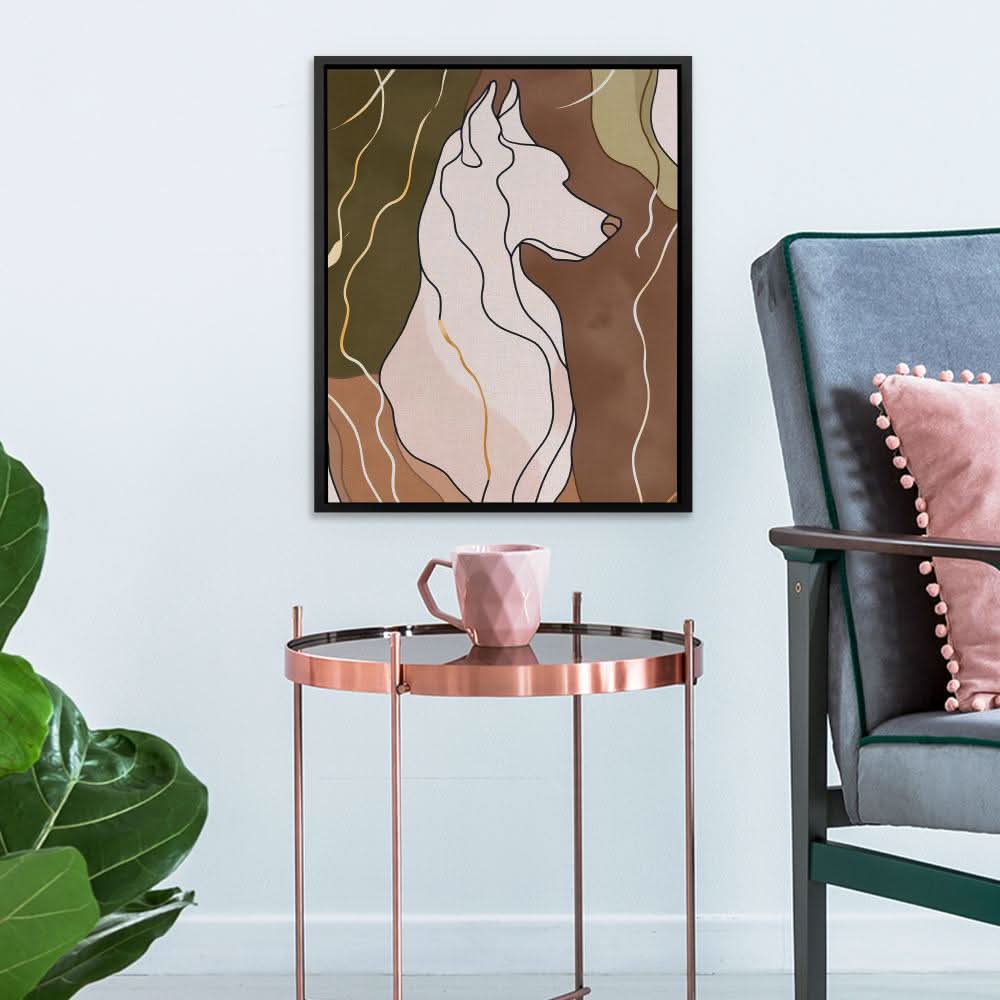 Pointed Focus - Animals Art for Bedroom