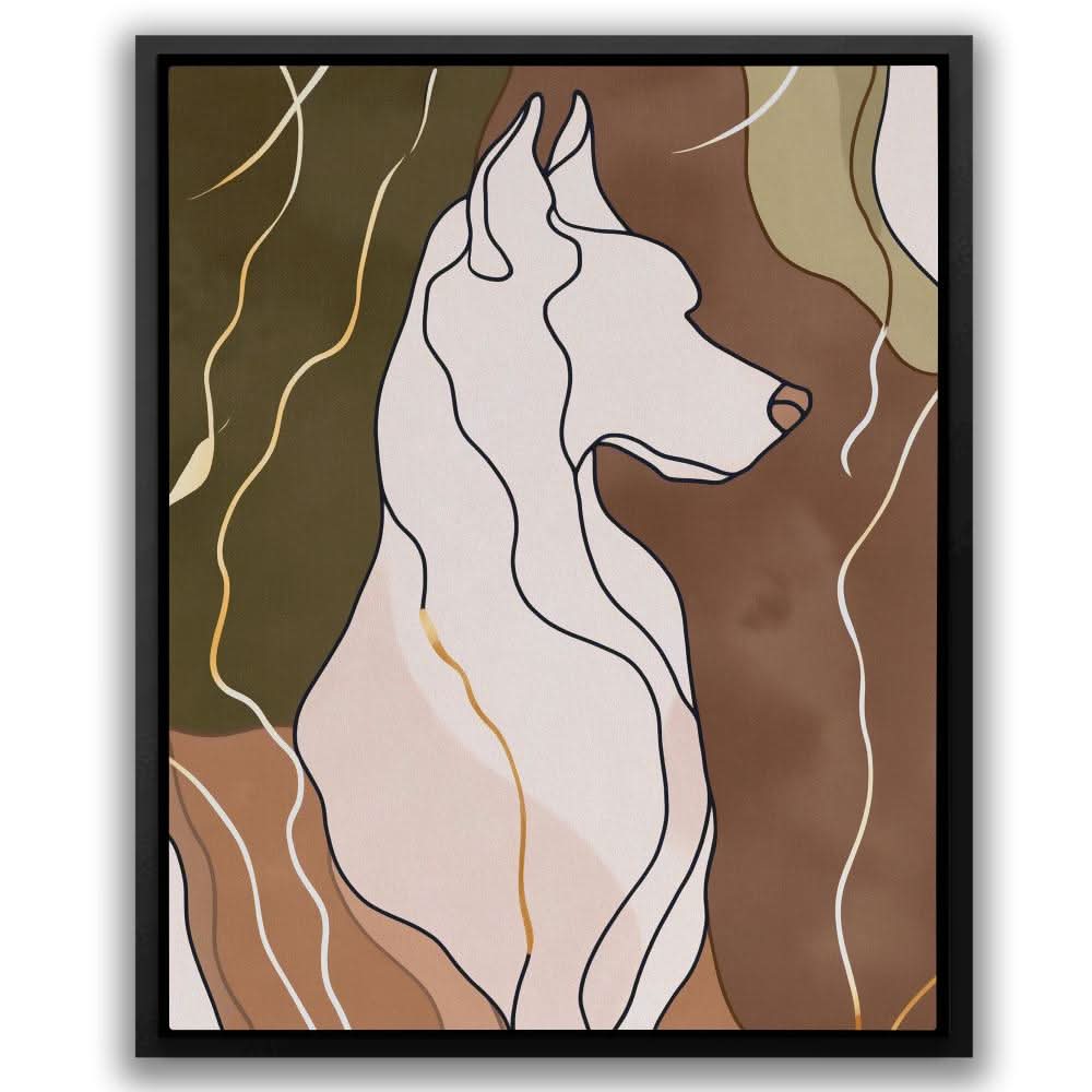 Pointed Focus - Large Contemporary Canvas Print