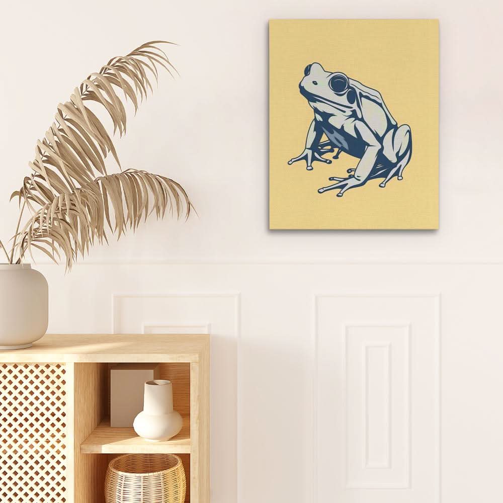 Pond Prince - Large Bohemian Canvas Print