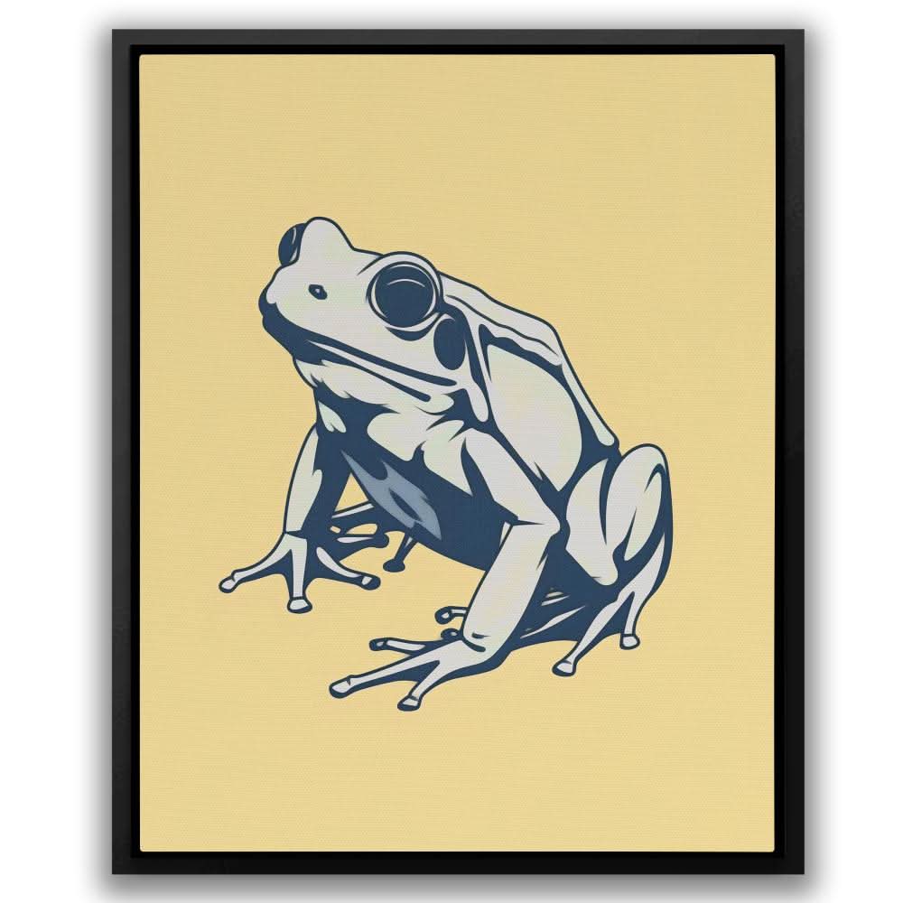 Pond Prince - Frog Canvas Print
