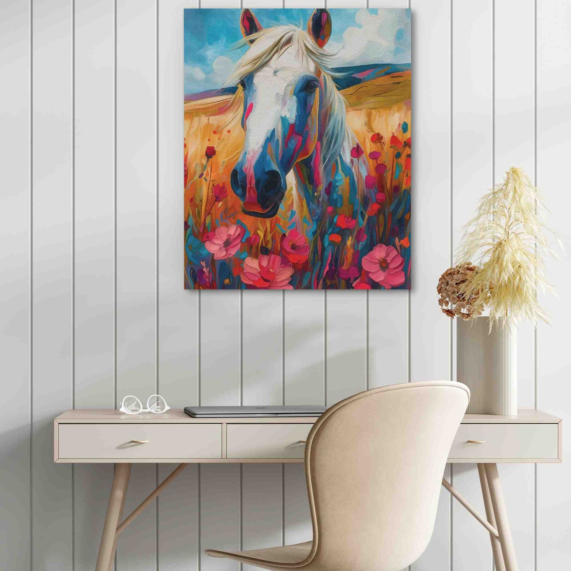 Pony Paradise - Large Canvas Print
