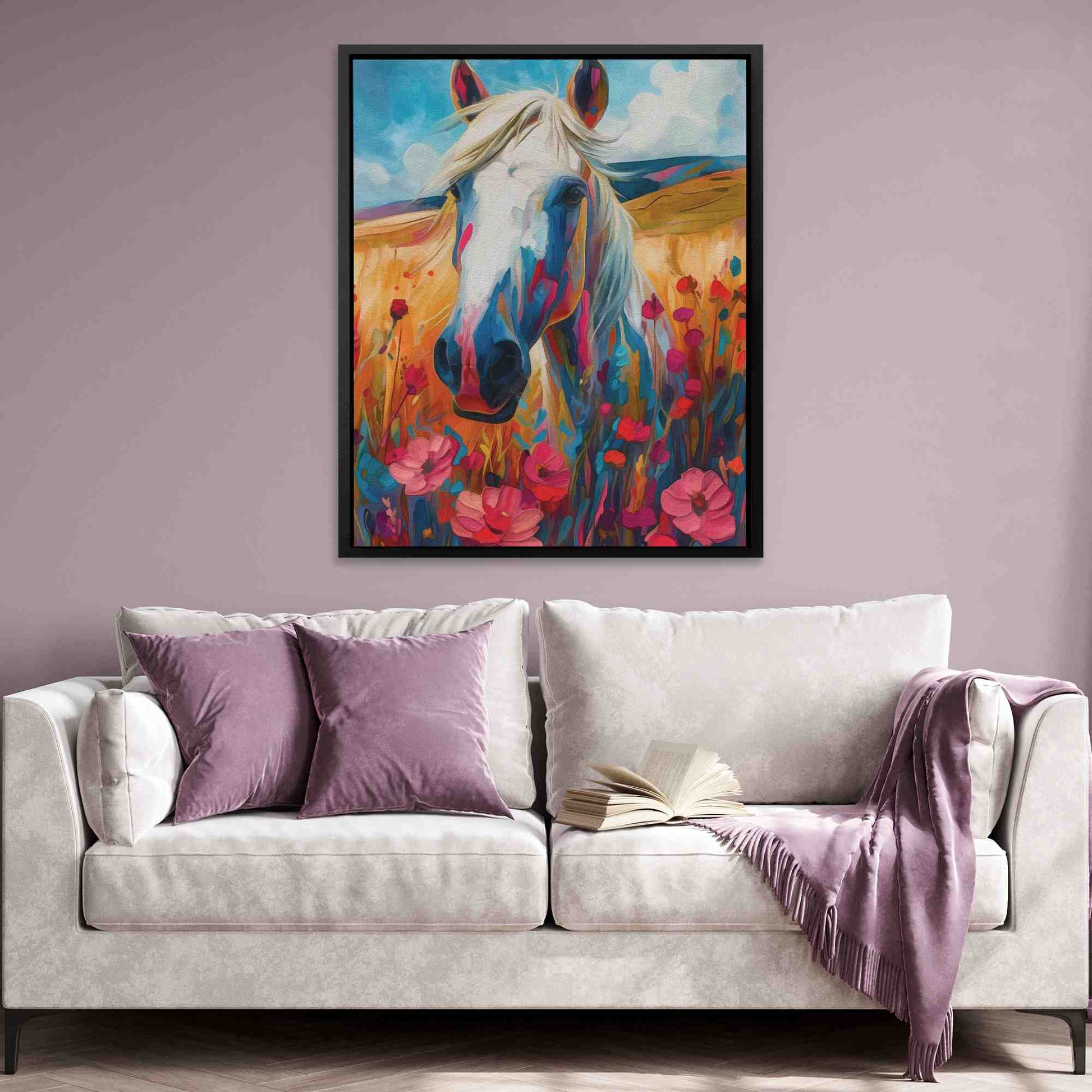 Pony Paradise - Canvas Wall Art