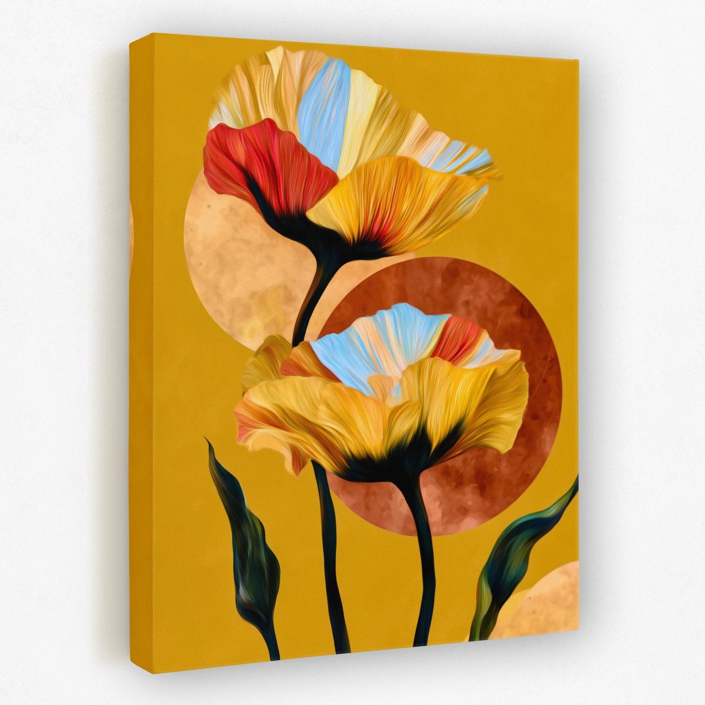 Poppy Dawn Symphony - Luxury Wall Art