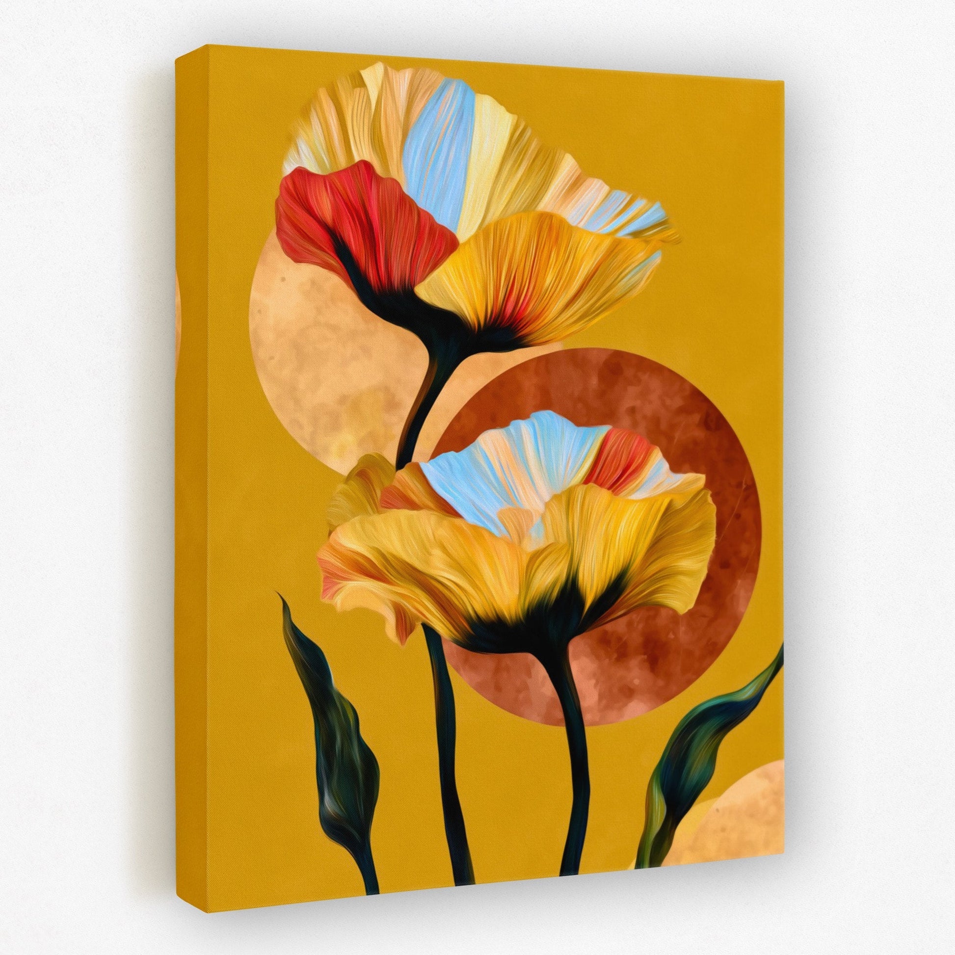 Poppy Dawn Symphony - Luxury Wall Art