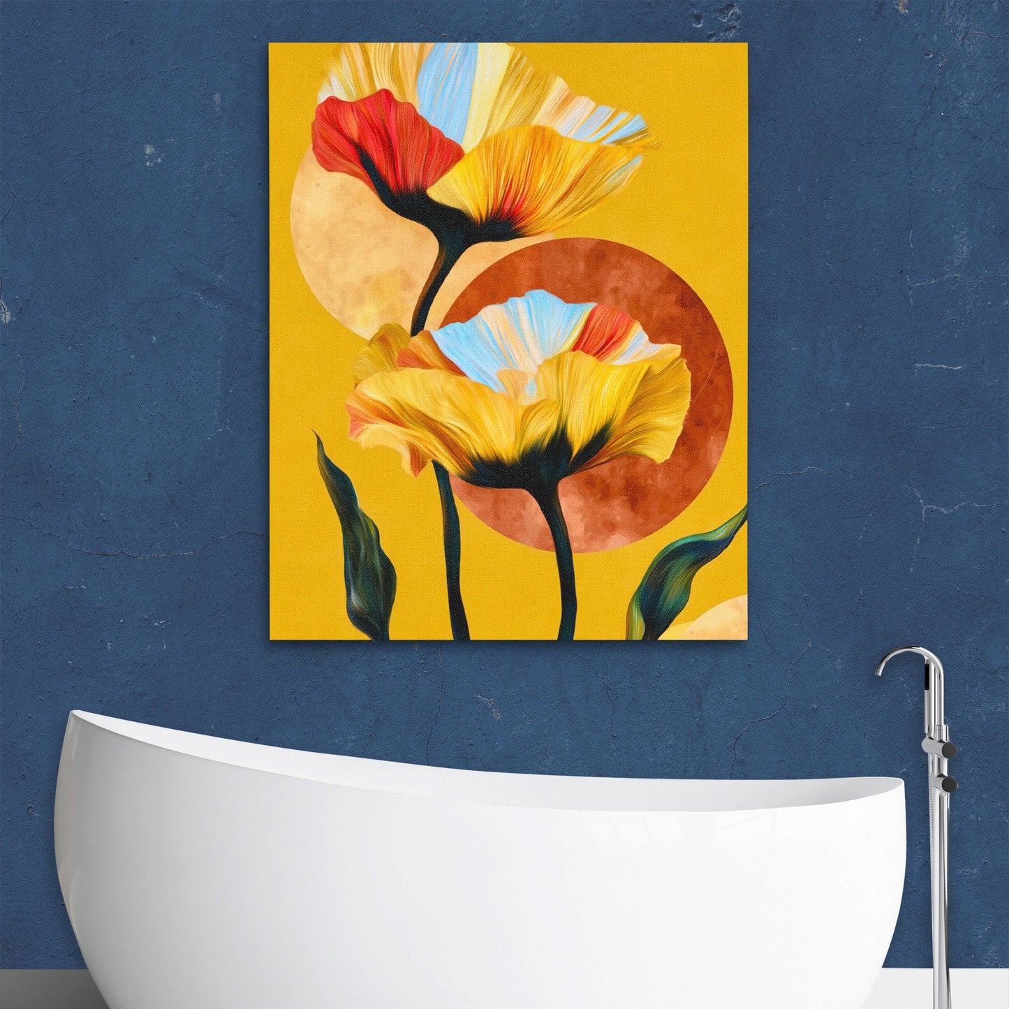 Poppy Dawn Symphony - Luxury Wall Art