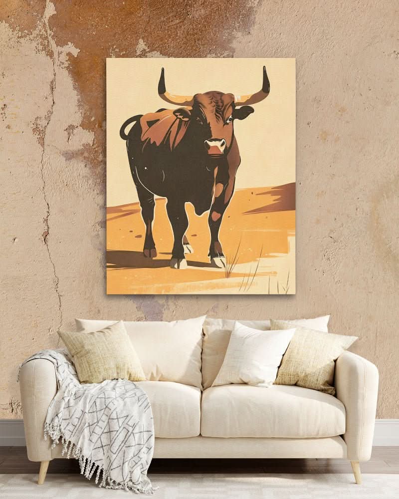 Power in Simplicity - Large Minimalist Canvas Print