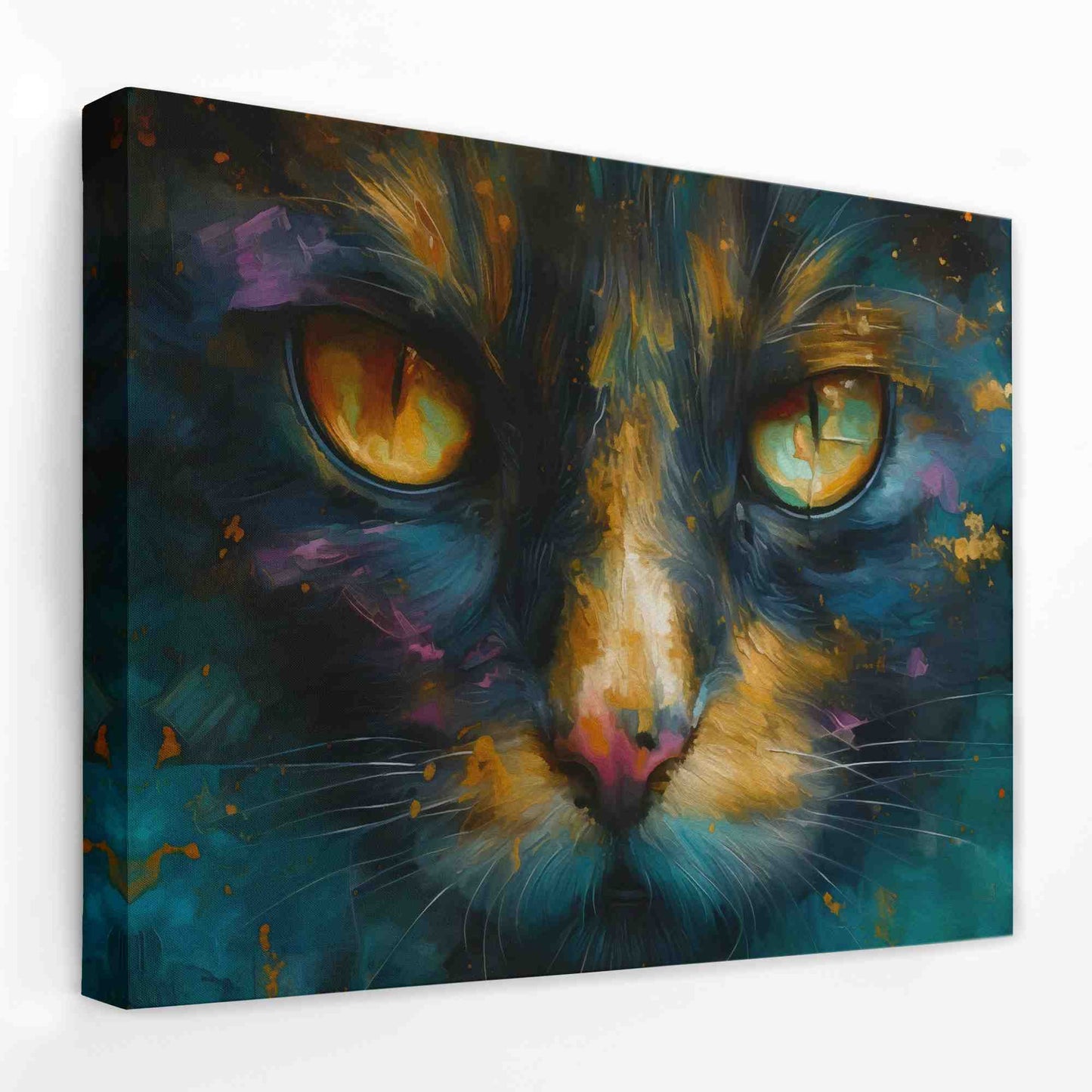 Precious Purr - Animals Canvas Wall Art