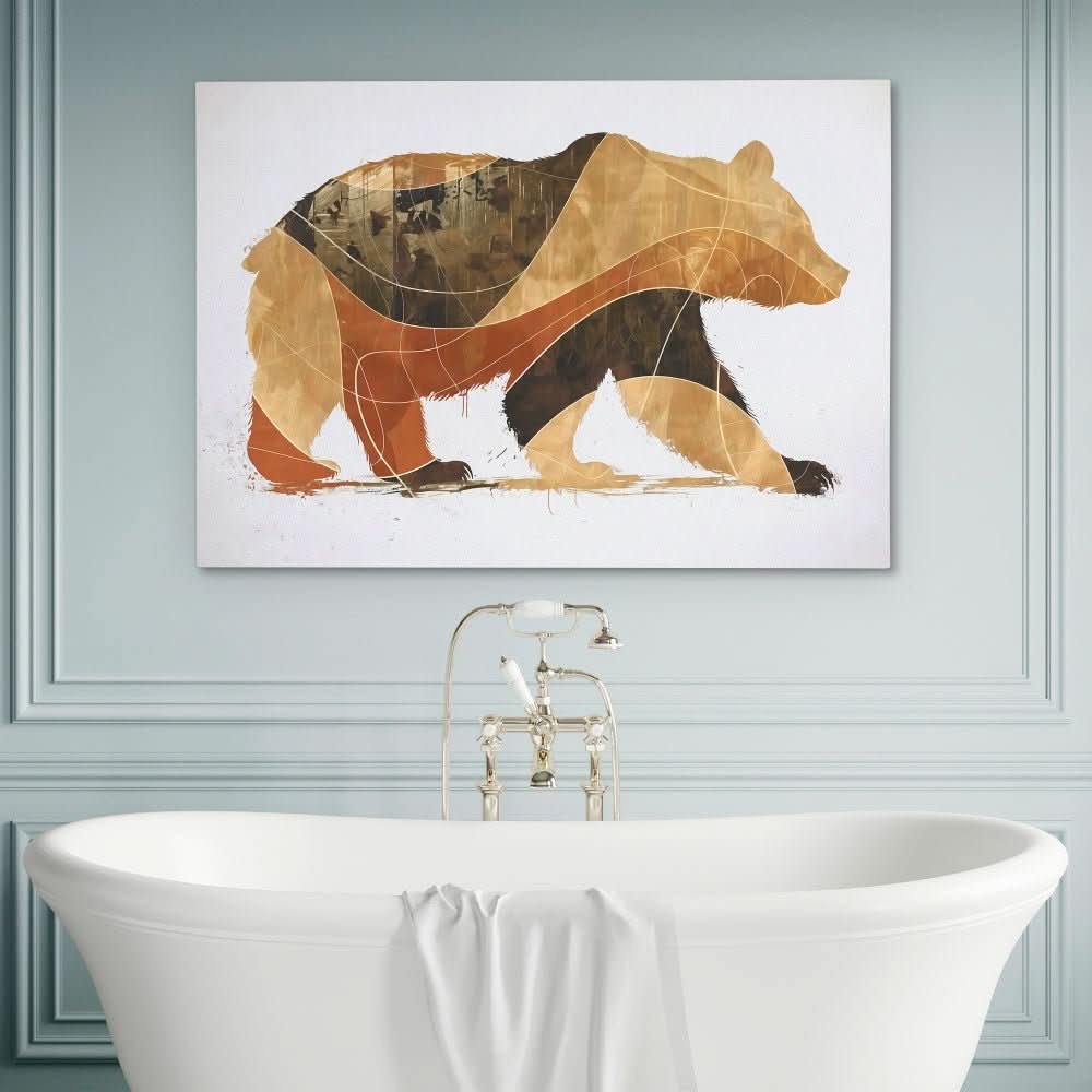 Primal Force - Large Contemporary Canvas Print