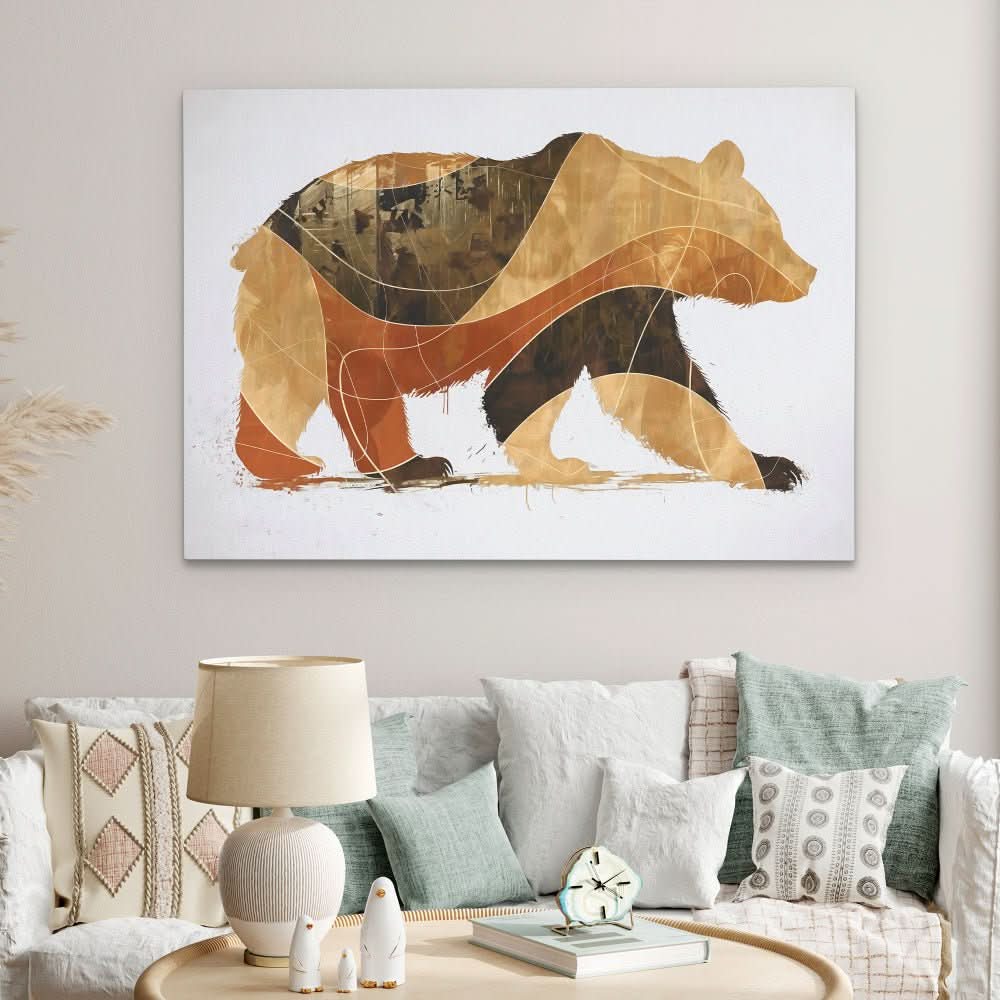 Primal Force - Animals Canvas Wall Art