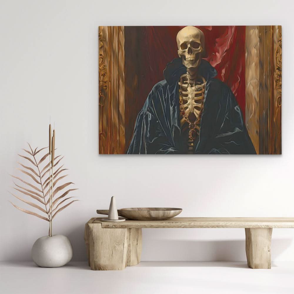 Prince of Darkness - Large Gothic Canvas Print