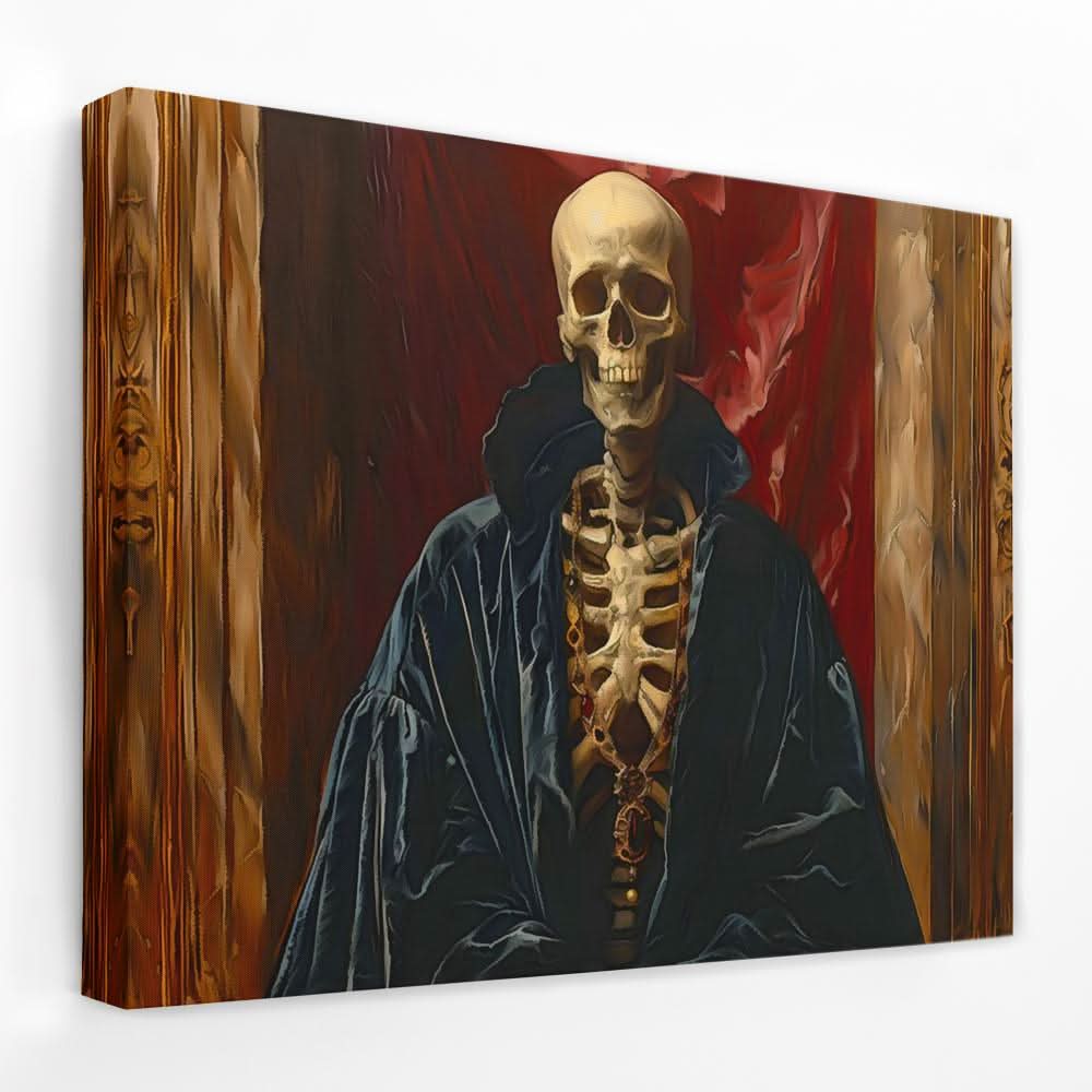 Prince of Darkness - Dark Academia Canvas Wall Art