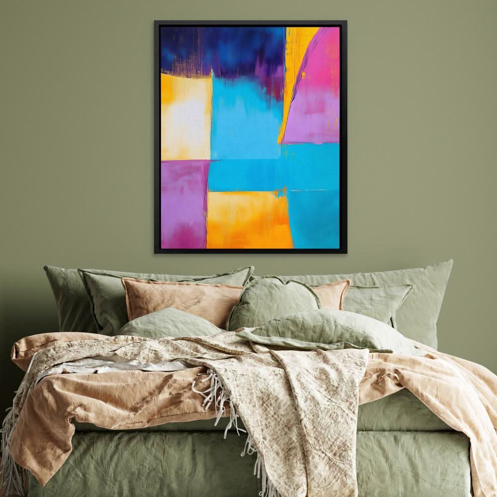 Prismatic Horizon - Entryway Art for Living Room