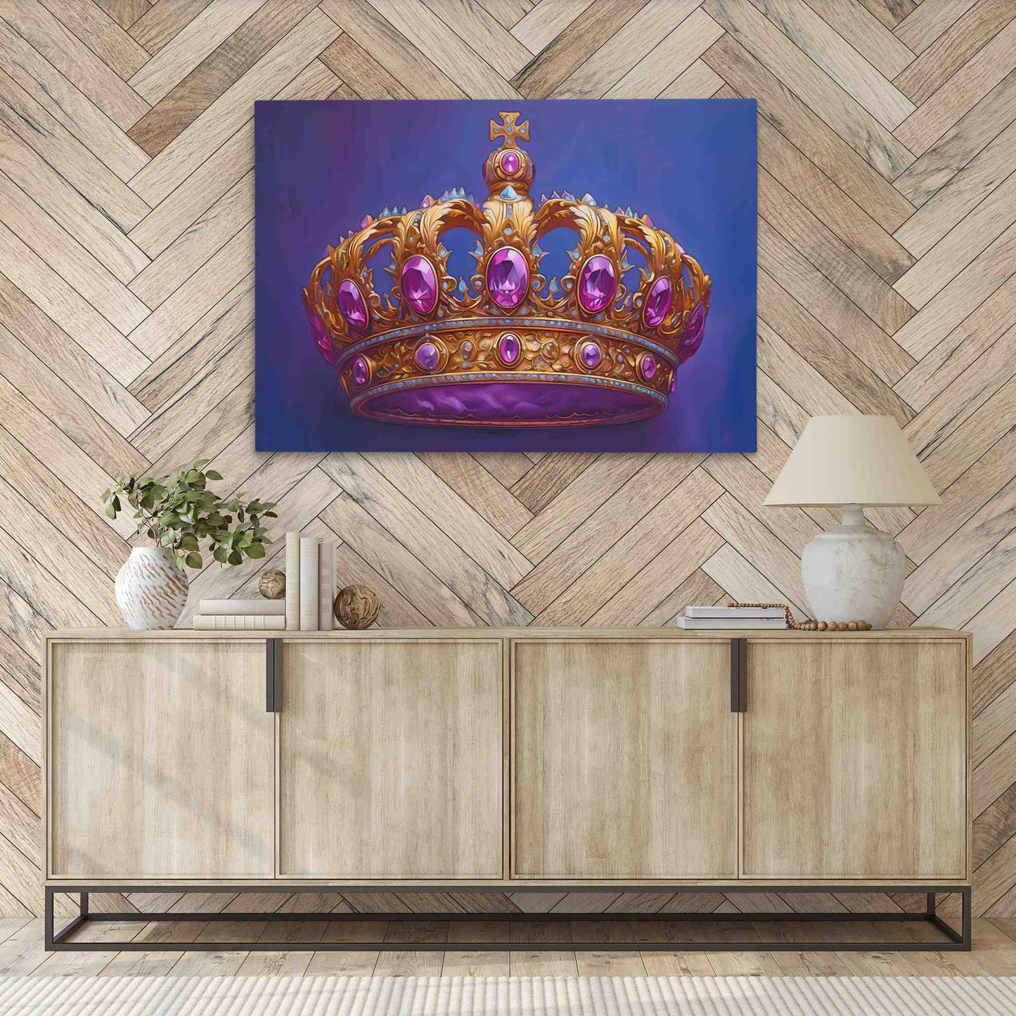 Promise of Royalty - Large Canvas Print
