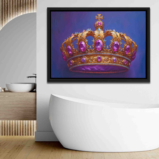 Promise of Royalty - Wall Art in Black Frame