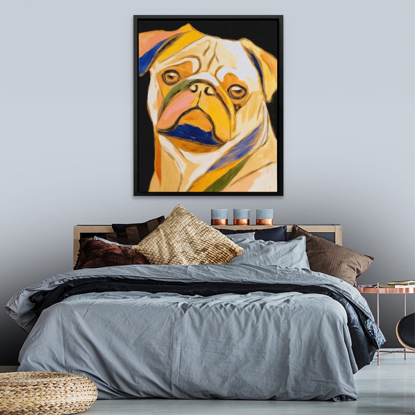 Pugs Gentle Soul - Luxury Wall Art