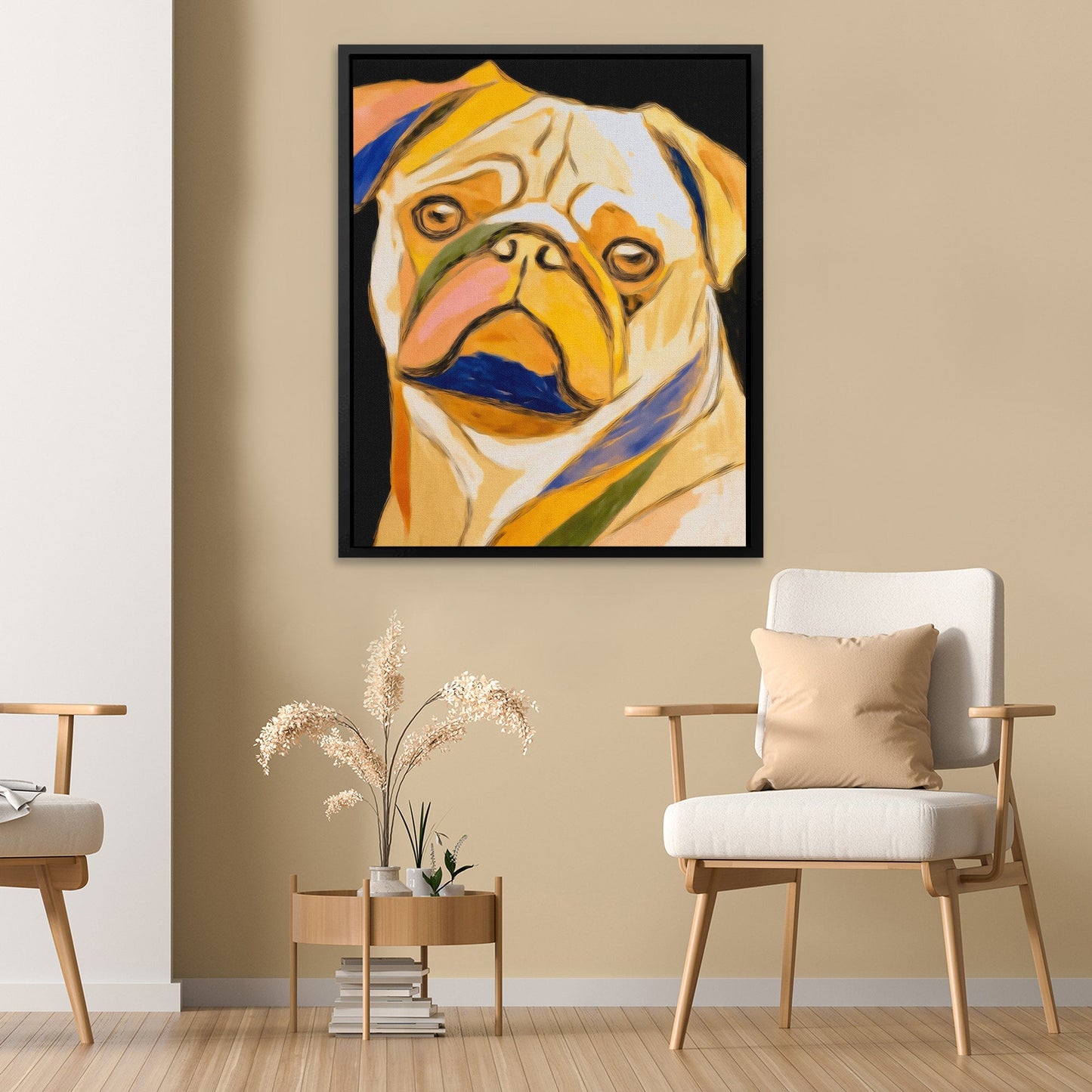 Pugs Gentle Soul - Luxury Wall Art