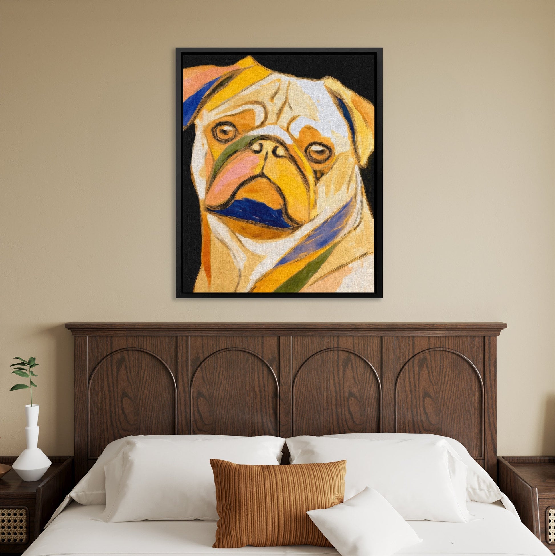 Pugs Gentle Soul - Luxury Wall Art