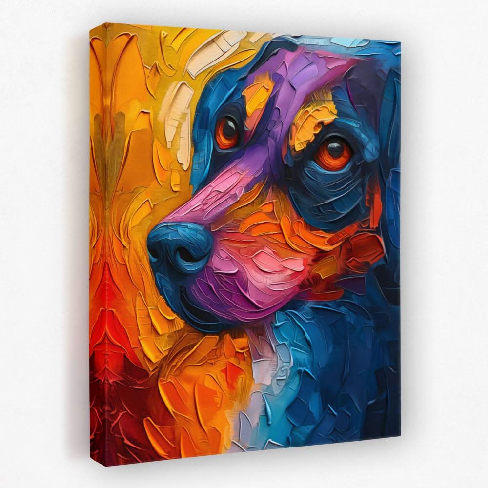 Puppy Dog Eyeballs - Animals Canvas Wall Art