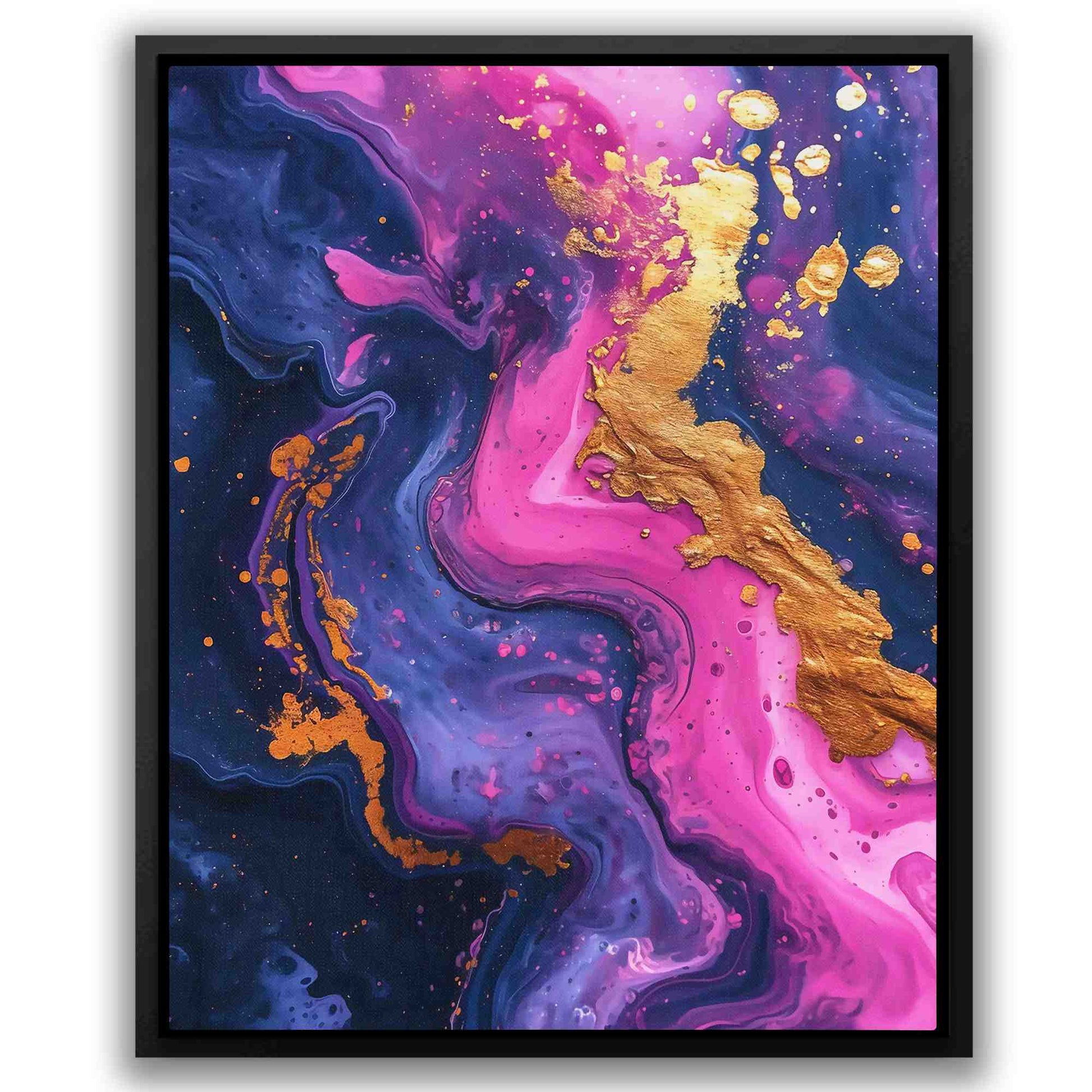 Purple and Pink Abstract - Luxury Wall Art