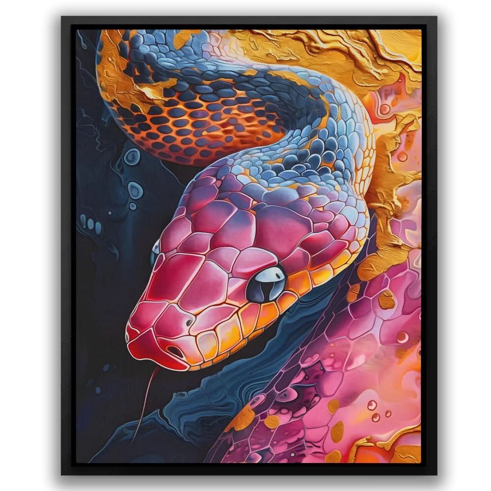 Python Spectrum - Large Maximalist Canvas Print