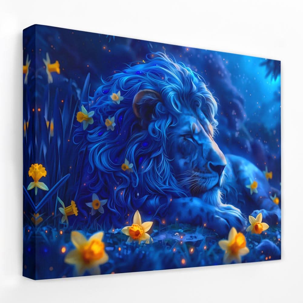 Quiet Confidence - Animals Canvas Wall Art