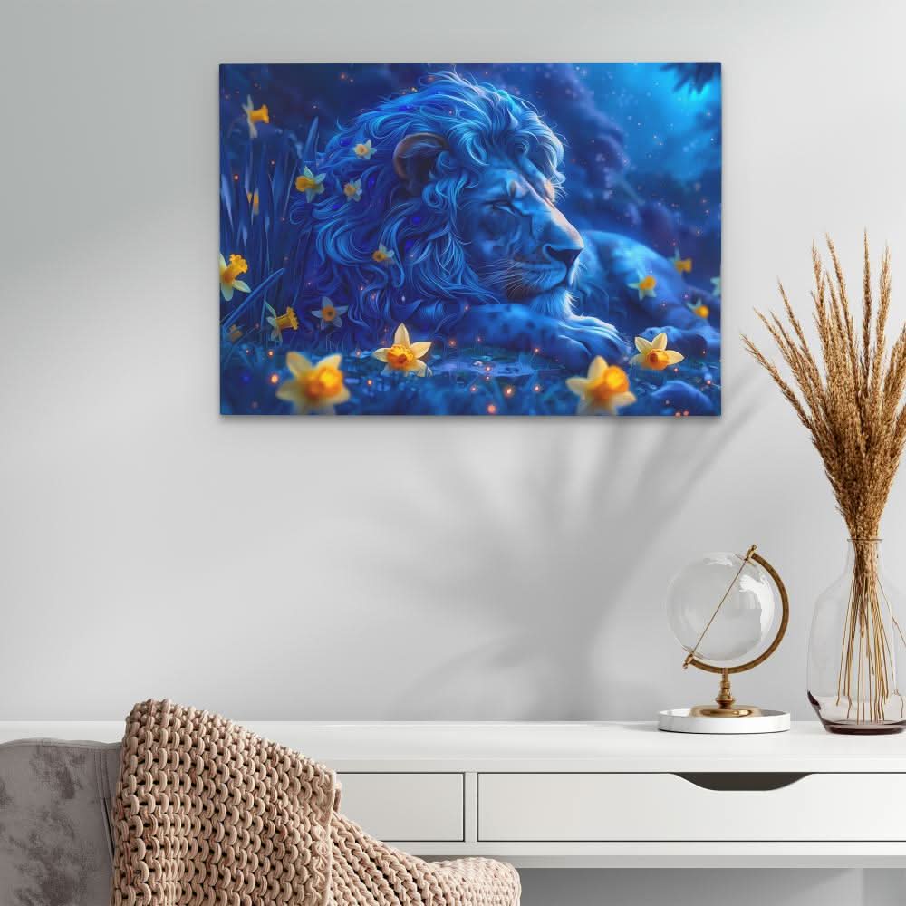 Quiet Confidence - Floral Wall Art in Black Frame