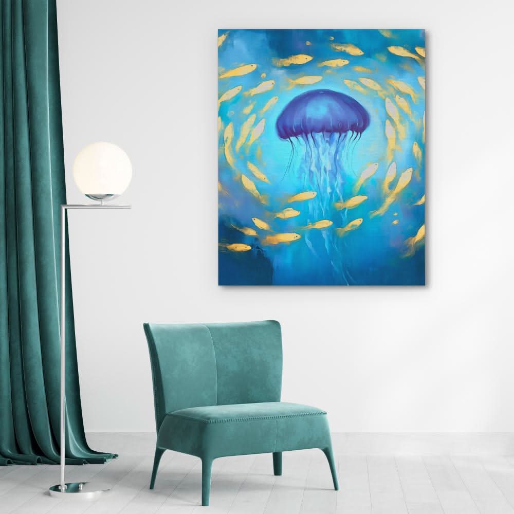 Quiet Majesty - Wall Art in Black Frame
